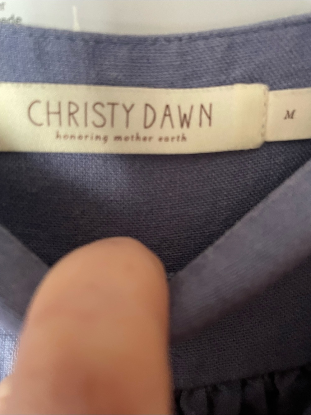 Christy Dawn Lilac Blue Maxi Dress - Picture 3 of 3